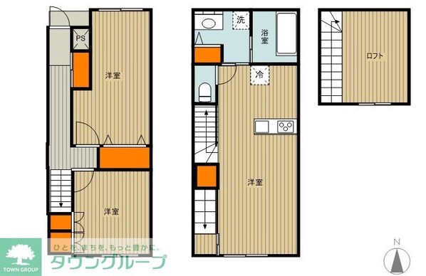 ファビラスハウスBC棟の物件間取画像